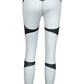 Print patchwork yoga leggings