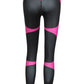 Print patchwork yoga leggings