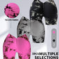 3 PACK Tie Dye Active Wear Shorts