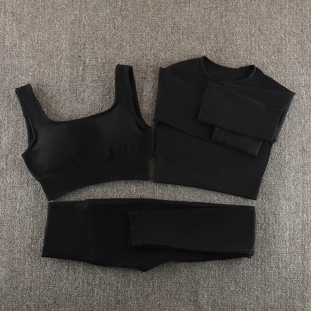 Seamless Yoga Set Sportswear Gym Clothing Workout Clothes